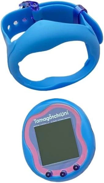 Игрушка интерактивная BANDAI Tamagotchi Uni Blue с браслетом