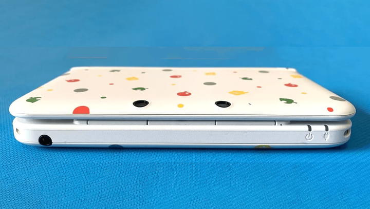 Консоль Nintendo 3DS XL Animal Crossing Limited Edition Модифицированная 32GB White + 10 Встроенных Игр Б/У - изображение 6