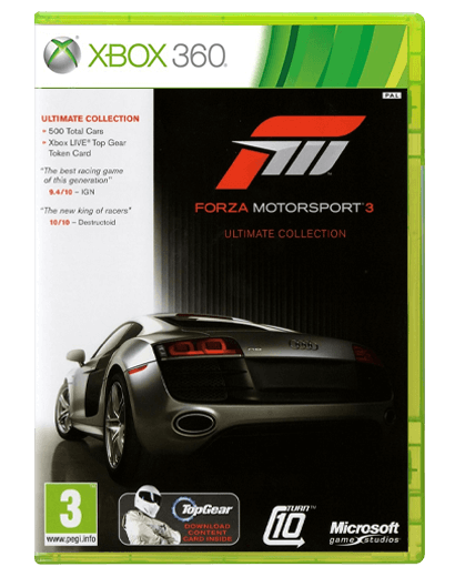Игра Microsoft Xbox 360 Forza Motorsport 3 Ultimate Collection Английская Версия DVD 2шт Б/У - Фото 1 Игра Microsoft Xbox 360 Forza Motorsport 3 Ultimate Collection Английская Версия DVD 2шт Б/У - изображение 1