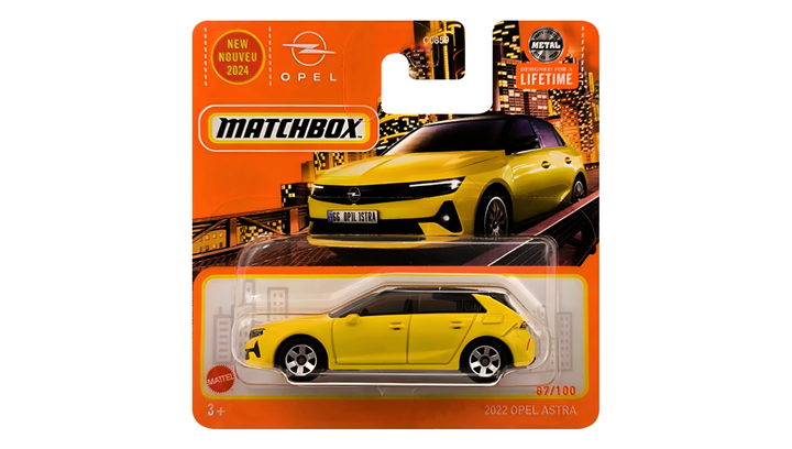Машинка Велике Місто Matchbox Opel 2022 Opel Astra Metro 1:64