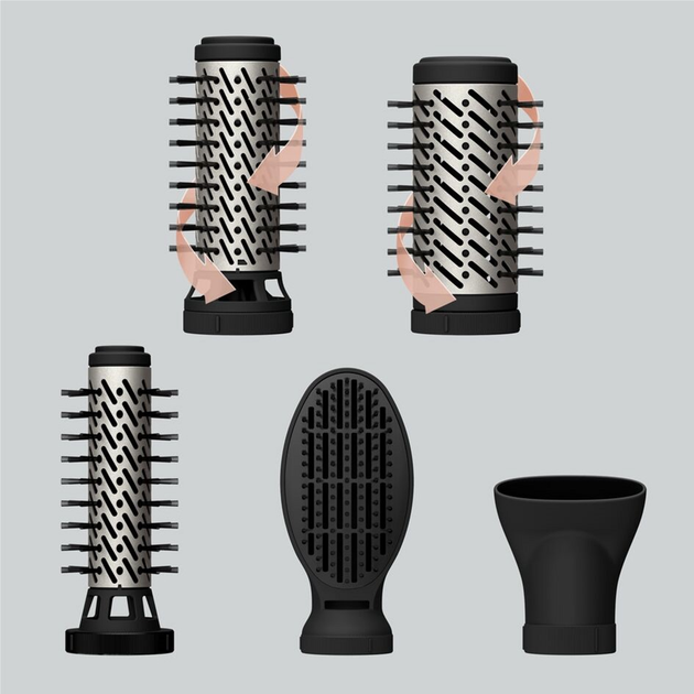 Фен-щітка Rowenta Renewal Brush Active UB9540F0 - зображення 18