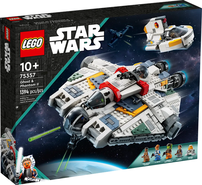 Zestaw klocków LEGO Star Wars: Duch i Upiór II 1394 elementy (75357) - obraz 1