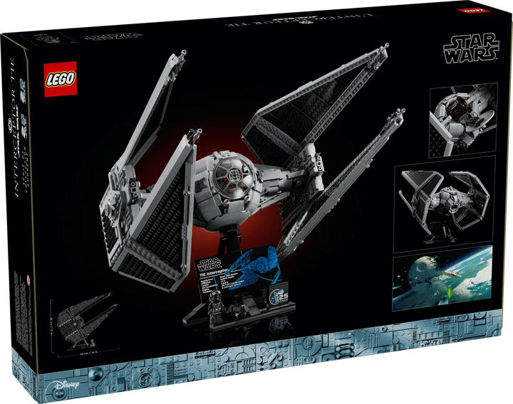 Zestaw klocków LEGO Star Wars: TIE Interceptor 1931 element (75382) - obraz 7