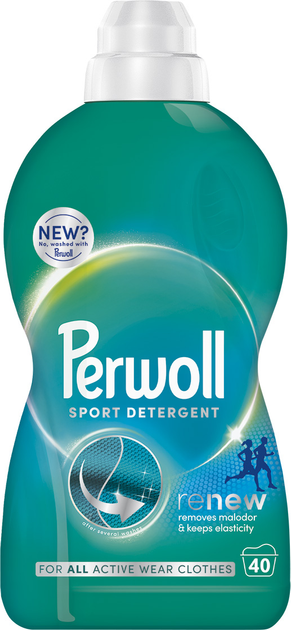 Гель для прання Perwoll Renew Sport Догляд та Освіжаючий ефект 2 л (9000101810790) - зображення 1