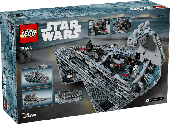 Конструктор LEGO Star Wars: Зірковий Руйнувальник Імперії 1555 елементів (75394) - зображення 5