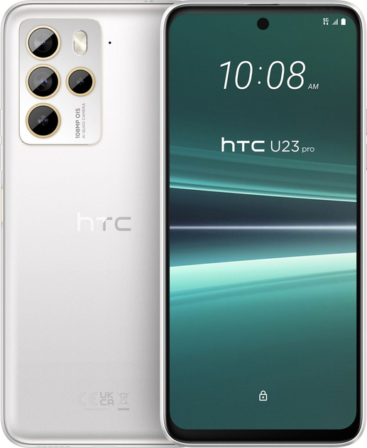 Smartfon HTC U23 Pro 12/256GB White (99HATM007-00) - obraz 1