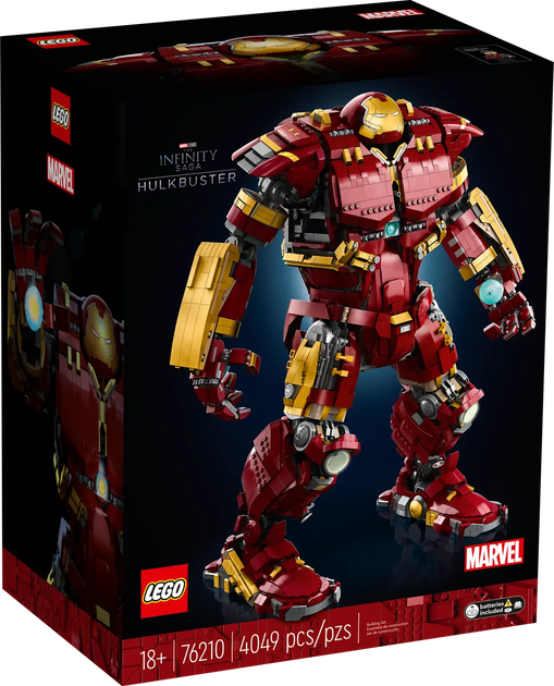 Zestaw klocków LEGO Marvel: Hulkbuster 4049 elementów (76210) - obraz 1