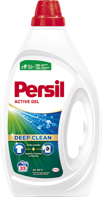 Żel do prania Persil Active Deep Clean 33 cykle prania 1.485 l (9000101598933) - obraz 1