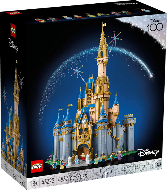 Конструктор LEGO Disney: Замок Діснея 4837 елементів (43222) - зображення 1