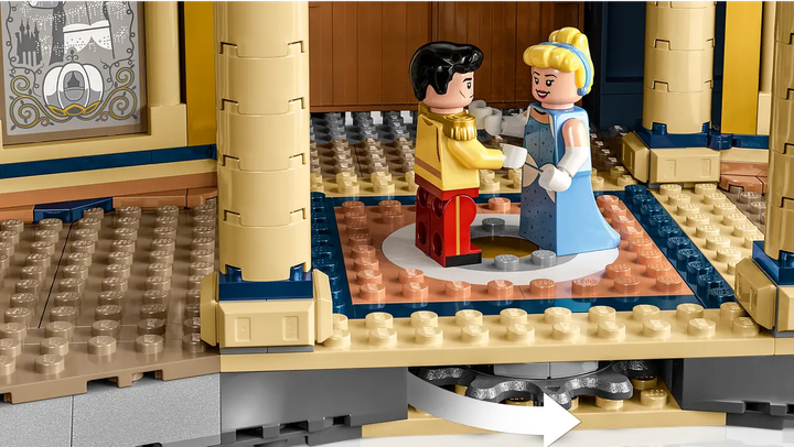 Zestaw klocków LEGO Disney: Zamek Disneya 4837 elementów (43222) - obraz 7