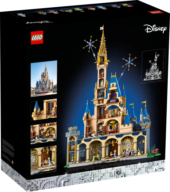 Zestaw klocków LEGO Disney: Zamek Disneya 4837 elementów (43222) - obraz 10
