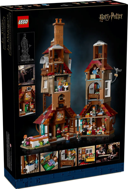 Zestaw klocków LEGO Harry Potter: Nora — edycja kolekcjonerska 2405 elementów (76437) - obraz 9