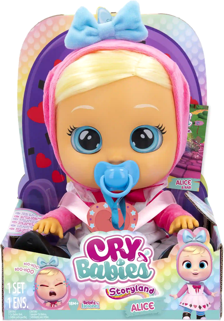 Пупс TM Toys Cry Babies Storyland Аліса в країні чудес 30 см (8421134081956) - зображення 1