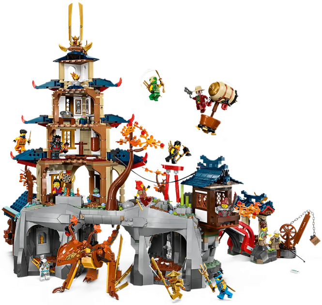 Конструктор LEGO Ninjago: Турнірне місто з храмом 1650