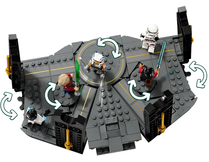 Конструктор LEGO Star Wars: Битва Аксоки Тано на Перидея 382 элемента (75385) - изображение 4