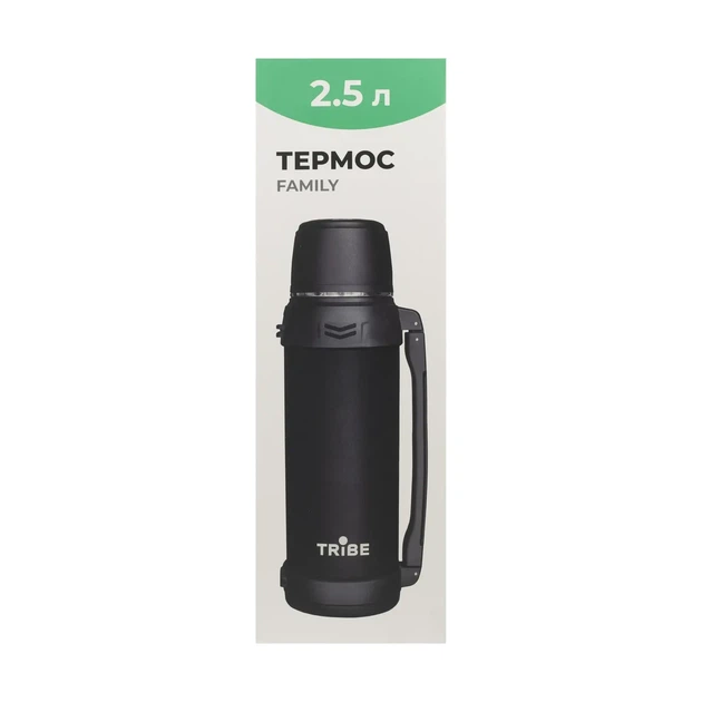 Термос універсальний Tribe Family line 2.5 л T-DG-0002, black (T-DG-0002-black) - изображение 8