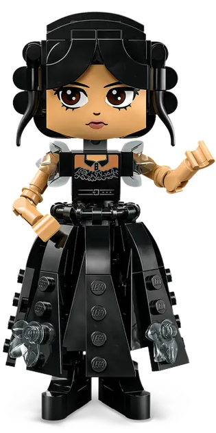 Конструктор LEGO Wednesday: Фигурка Wednesday Addams 702 элемента (76780) - Фото 3 Конструктор LEGO Wednesday: Фигурка Wednesday Addams 702 элемента (76780) - изображение 3