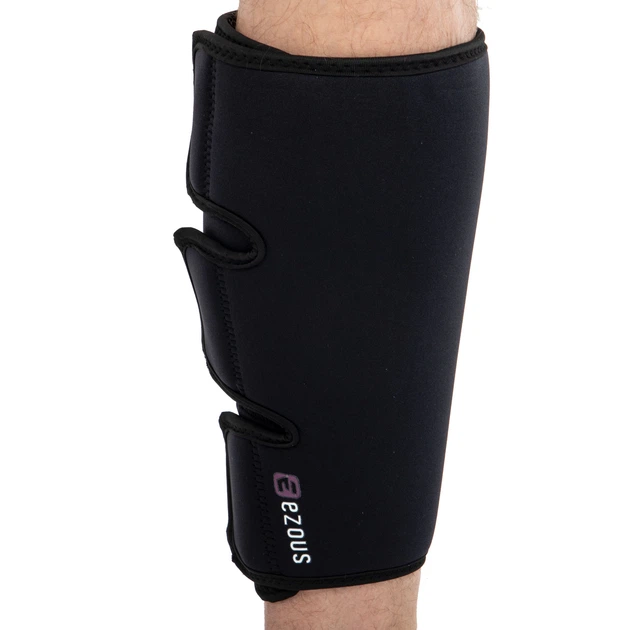 Защита голени для тяжелой атлетики (2шт) CALF SUPPORT EZOUS CROSSFIT (SBR, l-28см, d-35см, вес уп. 280гр, черный) (A-08_Черный) - Фото 4 Защита голени для тяжелой атлетики (2шт) CALF SUPPORT EZOUS CROSSFIT (SBR, l-28см, d-35см, вес уп. 280гр, черный) (A-08_Черный) - изображение 4