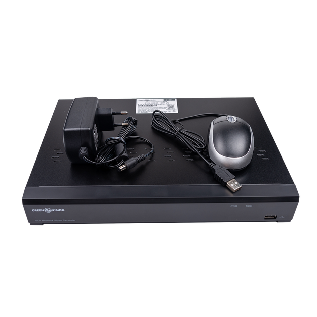 IP видеорегистратор 8-канальный 12MP NVR GreenVision GV-N-I016/08 (A) - изображение 4