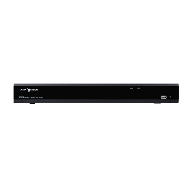 IP відеореєстратор GreenVision GV-N-I019/32 12MP V2 NVR Чорний (11550) - изображение 2