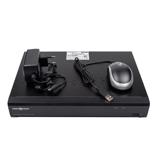 IP видеорегистратор 16-канальный 12MP NVR GreenVision GV-N-I017/16 (A) - изображение 5