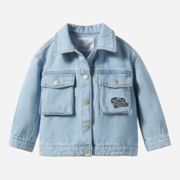 Куртка для дівчат Zara 5854/509 92 см Синя (05854509400244
