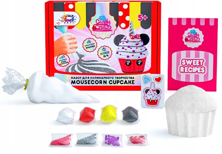 Набір для творчості Maksik Candy Cream Mausecorm Cupcake 75004 (4820199474347) - зображення 2