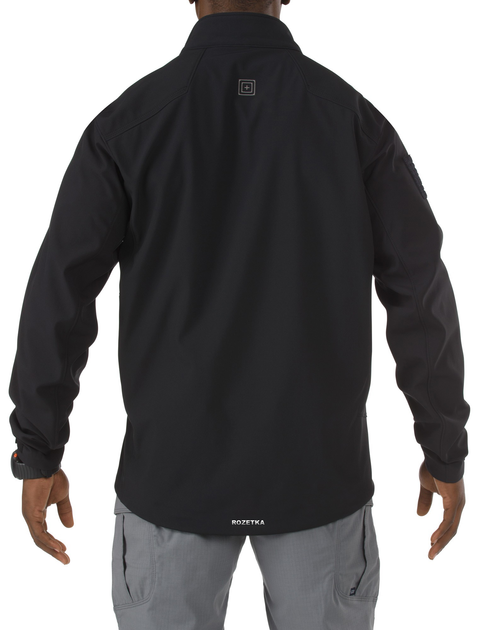 Куртка тактична для штормової погоди 5.11 Tactical Sierra Softshell 78005 L Black (2000980359318) - зображення 2