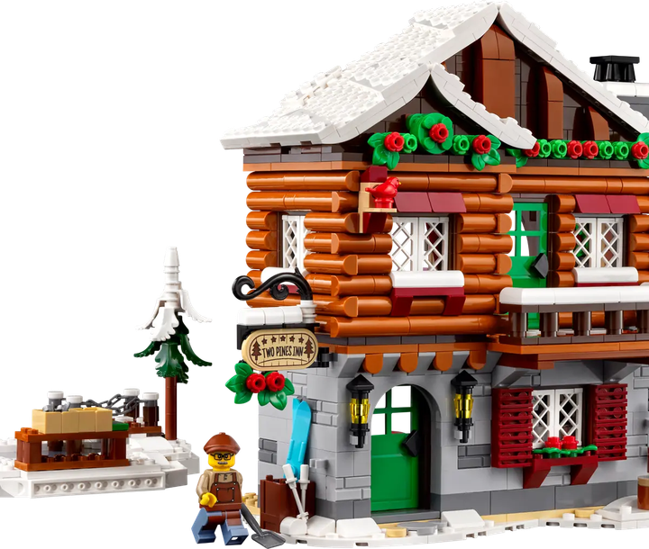 Zestaw klocków LEGO Icons Górska chata 1517 elementów (10325) - obraz 3