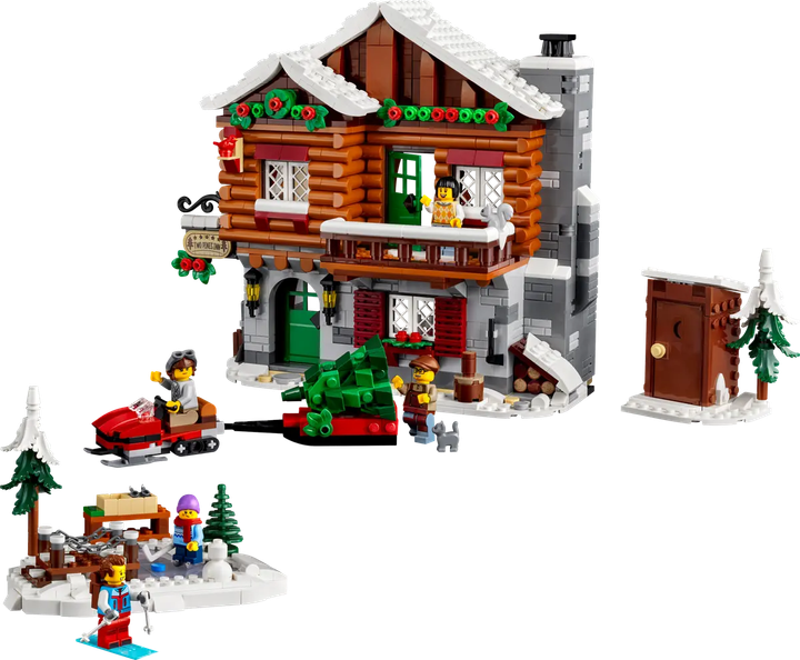 Zestaw klocków LEGO Icons Górska chata 1517 elementów (10325) - obraz 4