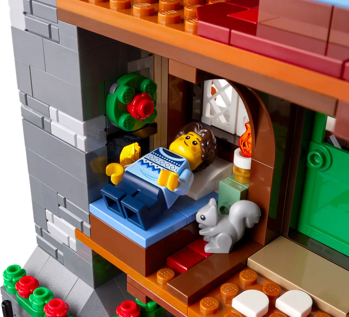 Zestaw klocków LEGO Icons Górska chata 1517 elementów (10325) - obraz 6