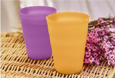 Стаканы «Очарование» 330 мл 2 шт.Tupperware - Фото 3 Стаканы «Очарование» 330 мл 2 шт.Tupperware - изображение 3