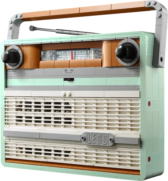 Zestaw klocków LEGO Icons Radio w stylu retro 906 elementów (10334) - obraz 4
