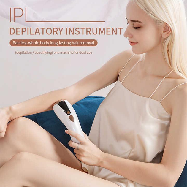 Фотоепілятор з охолодженням IPL Photon Hair Removal 999999 спалахів - зображення 5