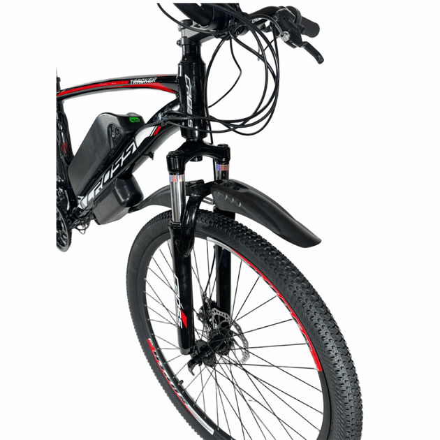 Велосипед с Е-комплектом 27.5" Cross Tracker 48В 500Вт 12 Ah/ до 45 км запас ходу+дисплей - зображення 5