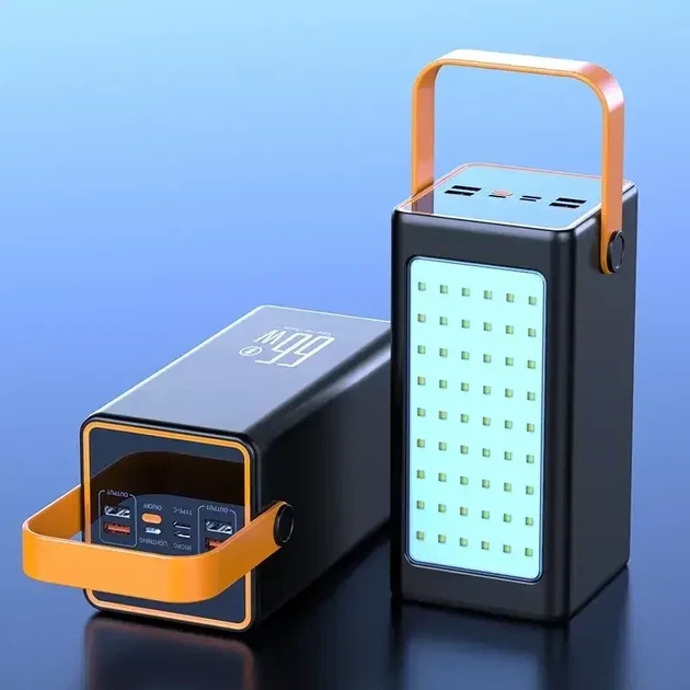 Повербанк 100000 mAh YM-655 широка коробка, Зовнішній акумулятор
