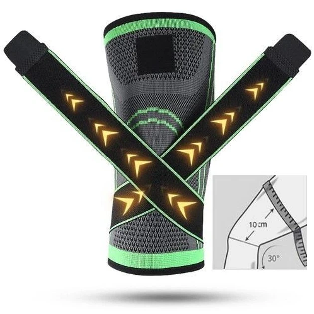 Бандаж на колено Knee Support Copper Фиксатор для коленного сустава спортивный - изображение 3