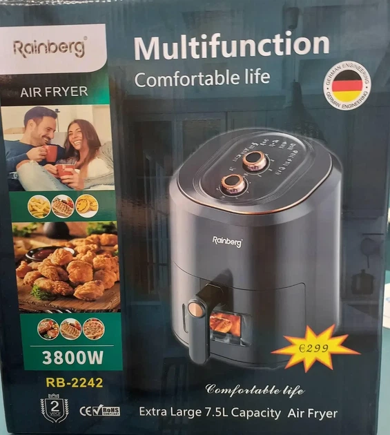 Фритюрница Rainberg RB-2242 6л 3800W - изображение 3