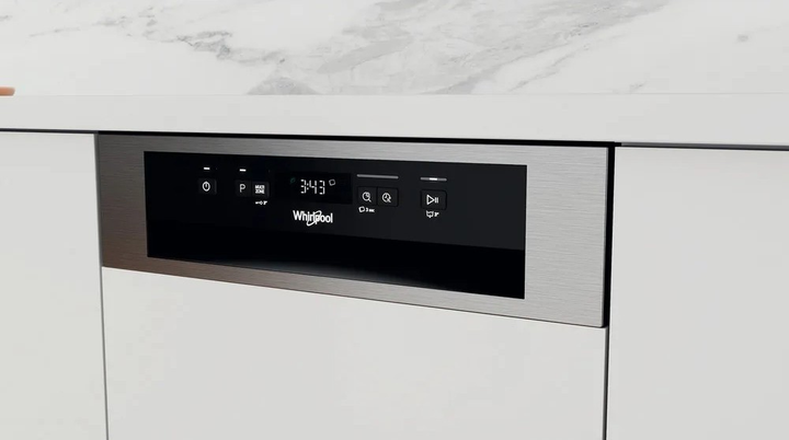 Вбудована посудомийна машина Whirlpool WSBC 3M27 X - зображення 6