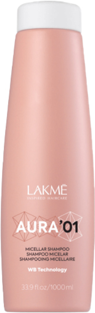 Шампунь для волосся Lakme Aura 01 міцелярний 1000 мл (8429421491112) - зображення 1