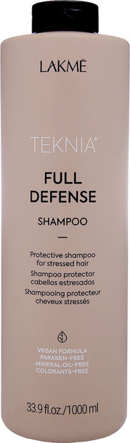 Szampon do włosów Lakme Teknia Full Defense naturalny 1000 ml (8429421449113) - obraz 1