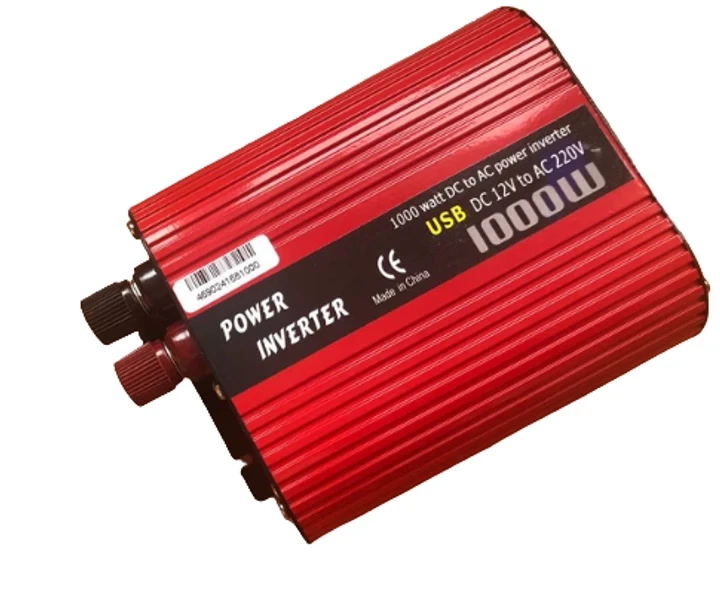 Перетворювач напруги 12V-220V Wimpex WX-1000W для автомобілів - зображення 2