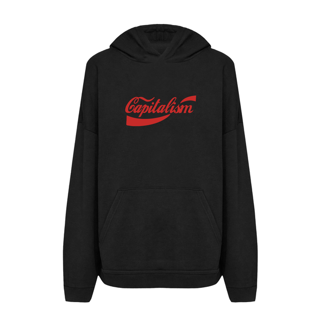 Худи с принтом ТiШОТКА Capitalism С юмором про Coca-cola XXL Черный (1026062347) - Фото 1 Худи с принтом ТiШОТКА Capitalism С юмором про Coca-cola XXL Черный (1026062347) - изображение 1