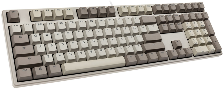 Клавіатура дротова Ducky Origin Cherry MX Speed Silver USB Vintage (DKOR2308A-CPUSPDOEVINHH1) - зображення 2