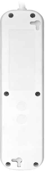 Мережевий фільтр Defender S450 5.0 m 4 роз Switch White UA (992390) (6922311) - изображение 2