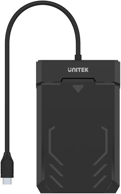 Зовнішня кишеня Unitek для 2.5” HDD/SSD DiskGuard Raiden 2.5" USB-C to SATA III Hard Disk Enclosure (Y-3036A) - зображення 2