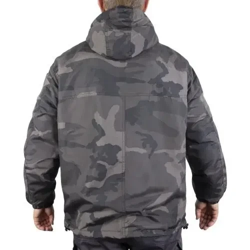 Анорак Комбат зимний Mil-Tec combat anorak winter black Dark camo 10335080 -3XL - изображение 4