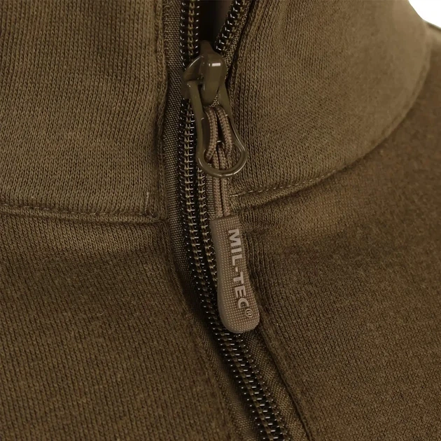 Кофта тактическая Mil-Tec Sweatshirt Coyote 11472519 - S - Фото 6 Кофта тактическая Mil-Tec Sweatshirt Coyote 11472519 - S - изображение 6