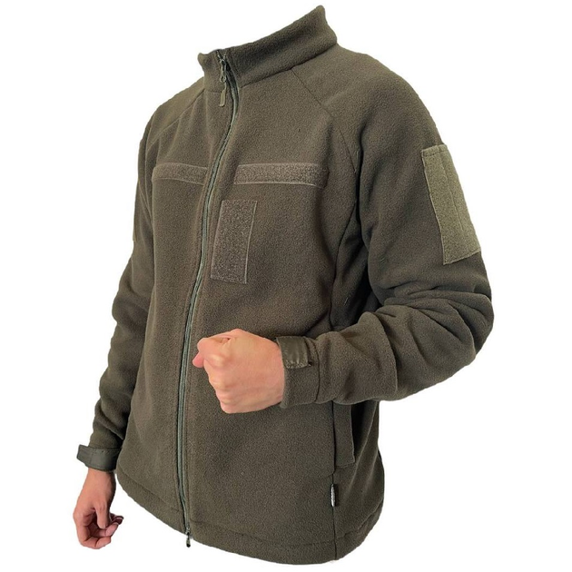 Флисовая кофта флиска LeRoy LE335350 ТТХ Fleece-260 (50) Хаки - изображение 1