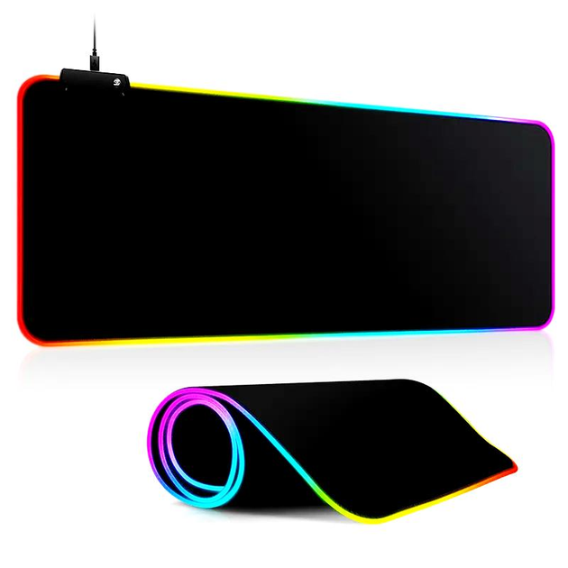 Игровая поверхность, коврик для мышки TWolf P3 |800x300x4mm| с LED RGB подсветкой - изображение 1